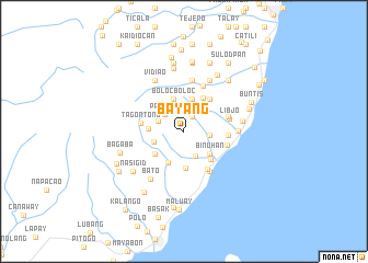 map of Bayang