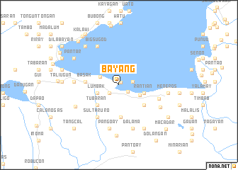 map of Bayang