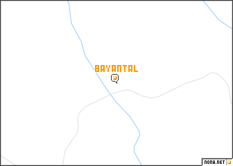 map of Bayan Tal