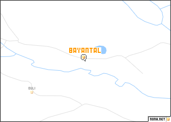 map of Bayan Tal