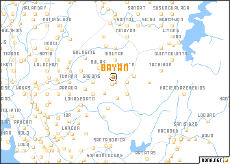 map of Bayan