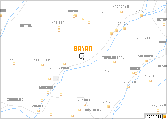 map of Bayan