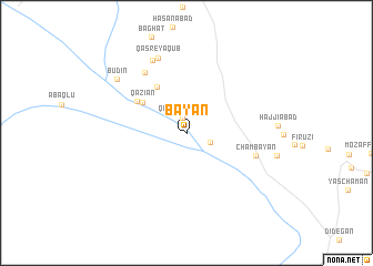 map of Bayān