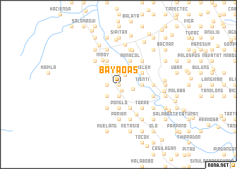 map of Bayaoas