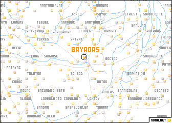 map of Bayaoas