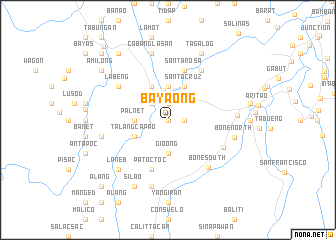 map of Bayaong