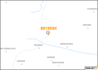 map of Bayarak