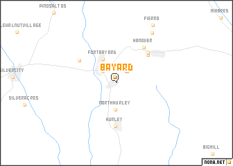 map of Bayard