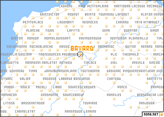 map of Bayard