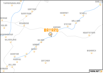 map of Bayard