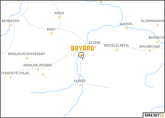 map of Bayard