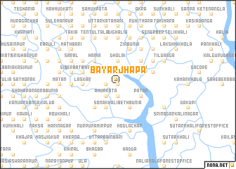 map of Bayār Jhāpa