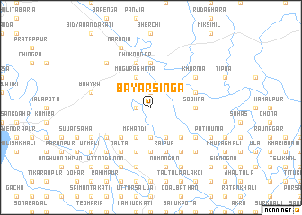 map of Bayārsinga