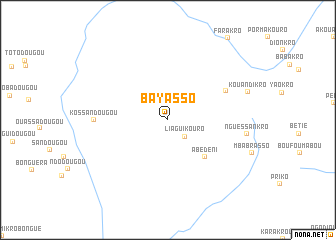 map of Bayasso