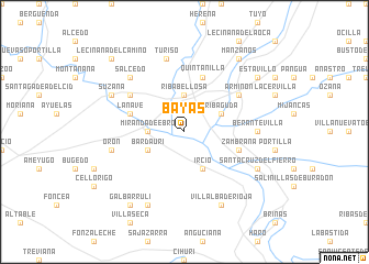 map of Bayas