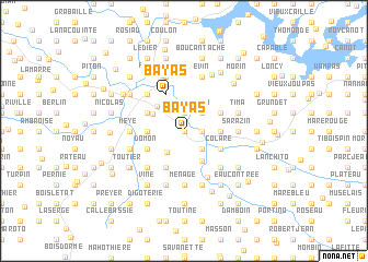 map of Bayas