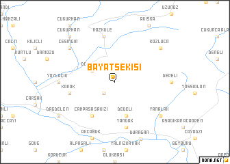 map of Bayatsekisi