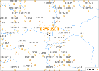 map of Bayausen