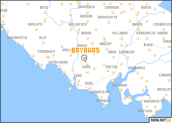 map of Bayawas