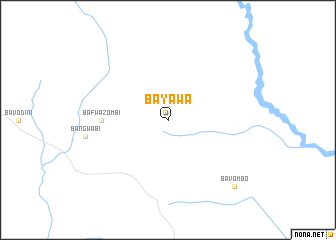 map of Bayawa