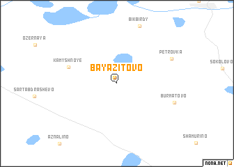 map of Bayazitovo