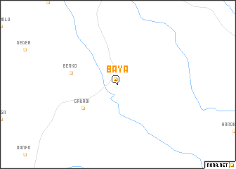 map of Baya