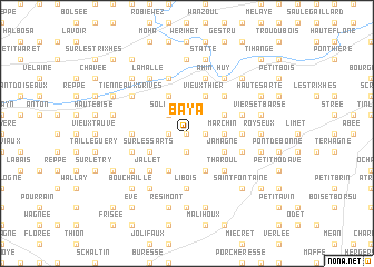 map of Baya