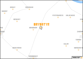 map of Baybatyr