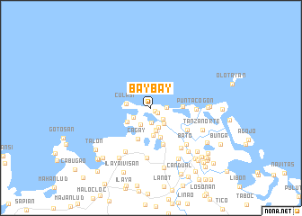 map of Baybay