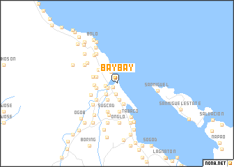 map of Baybay