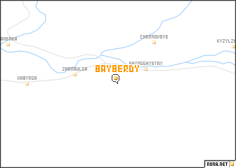 map of Bayberdy