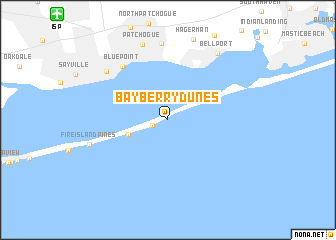 map of Bayberry Dunes