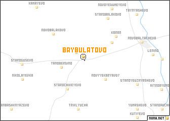 map of Baybulatovo