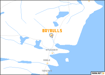 map of Bay Bulls