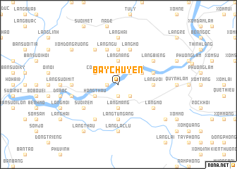 map of Bay Chuyên