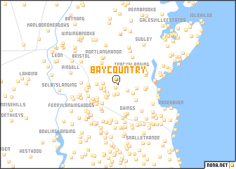 map of Bay Country