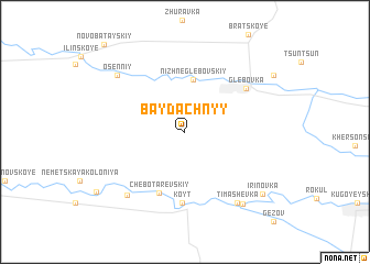 map of Baydachnyy