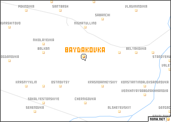 map of Baydakovka