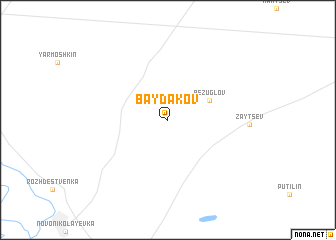 map of Baydakov