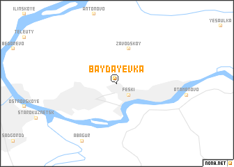 map of Baydayevka