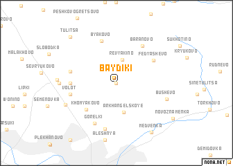 map of Baydiki