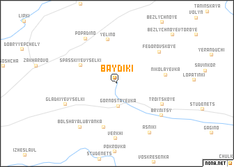 map of Baydiki