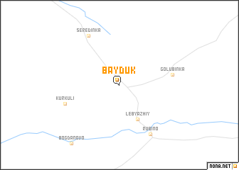 map of Bayduk