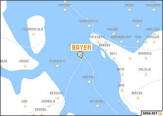 map of Bayem