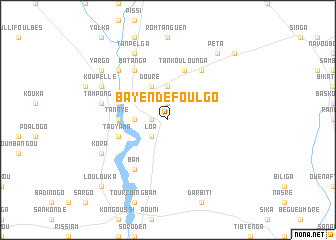 map of Bayendé Foulgo