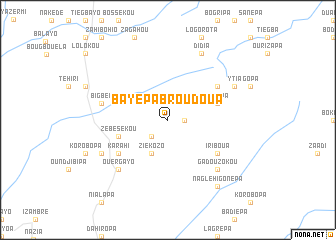 map of Bayépa-Broudoua