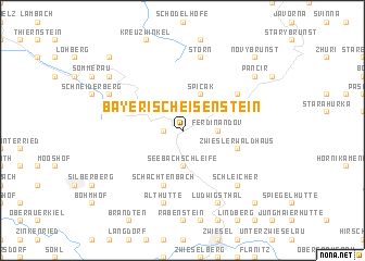 map of Bayerisch Eisenstein