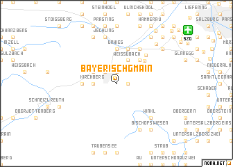 map of Bayerisch Gmain