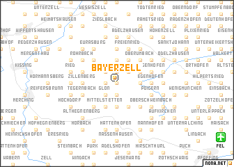 map of Bayerzell