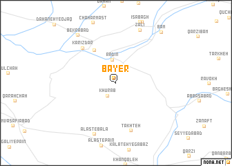 map of Bāyer